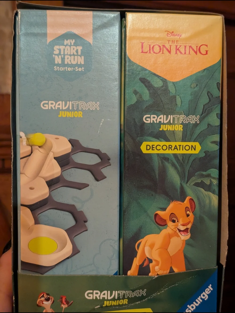Gravitrax Junior Starter Set w/Lion King Expansion Bundle STEM Toy Ravensburger